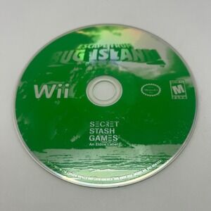 Escape From Bug Island Wii Nintendo Game Disc M Rating
